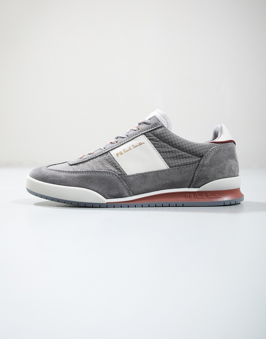 Paul Smith Dover Grey Nylon Mix Trainers 70