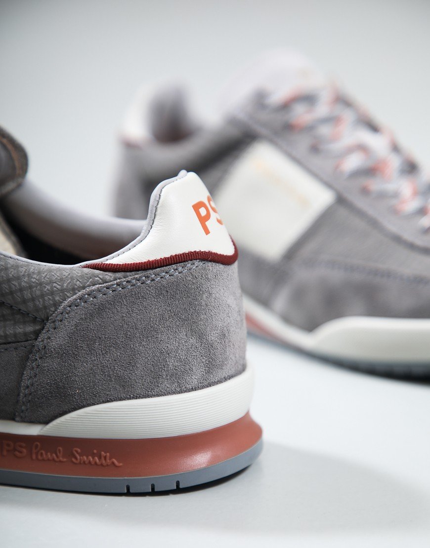 Paul Smith Dover Grey Nylon Mix Trainers 70