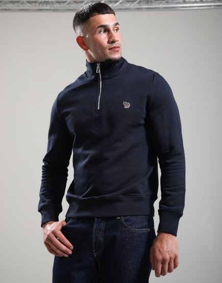 Paul Smith Half Zip Sweat 49 Dark Navy
