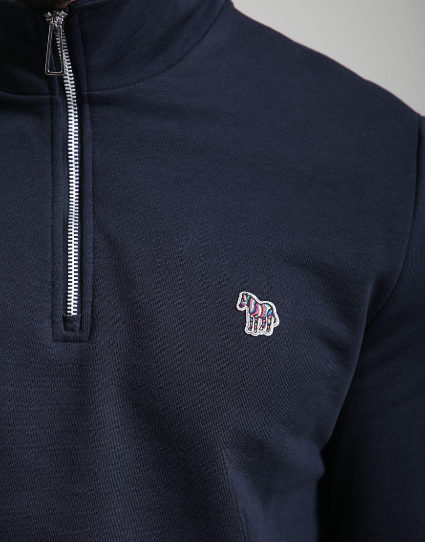 Paul Smith Half Zip Sweat 49 Dark Navy