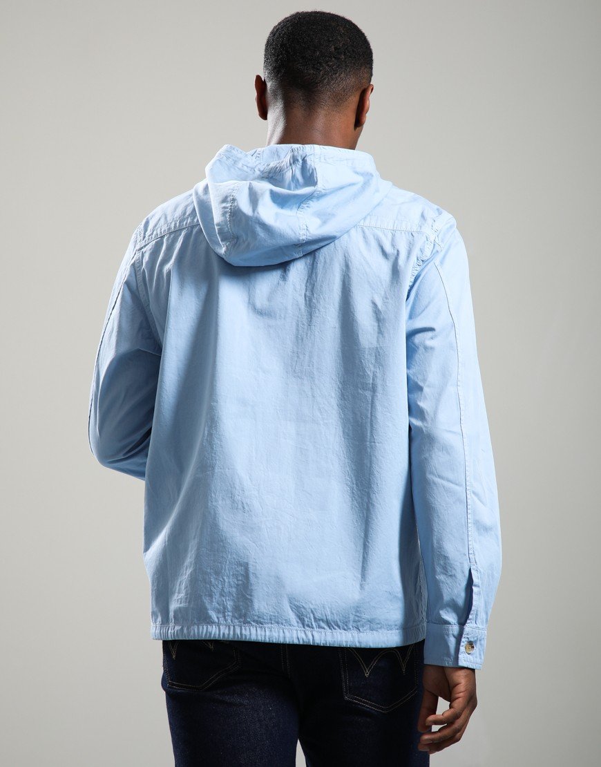 Paul Smith Hooded Pull Over Jacket Blue