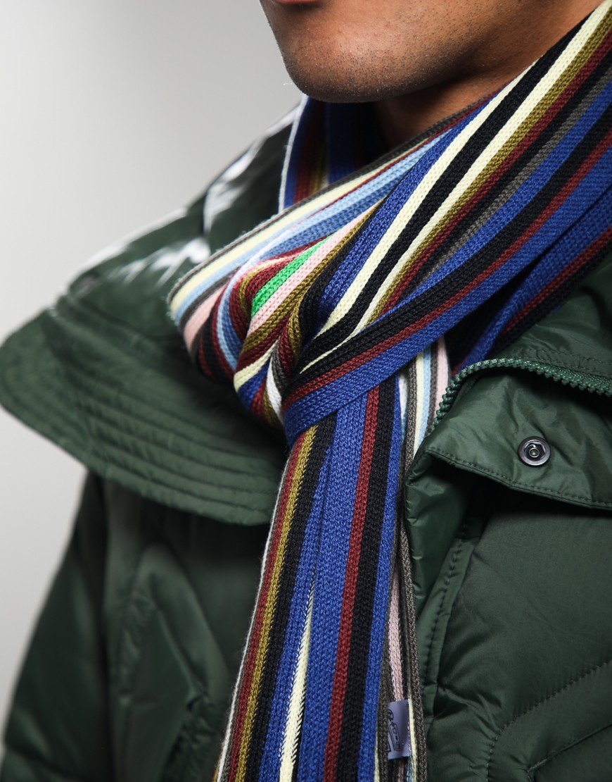 Paul Smith Scarf Iver Stirpe 47 Navy
