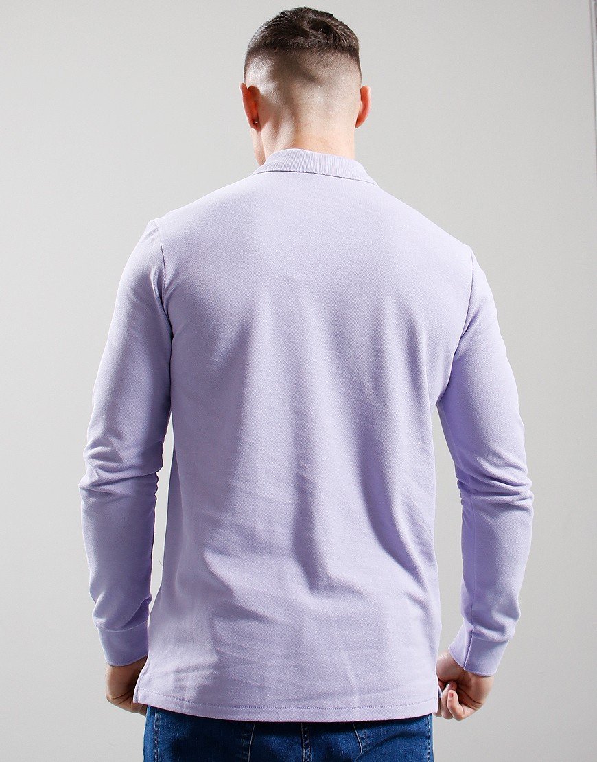 Paul Smith Zebra Long Sleeve Polo Shirt 51A Lilac