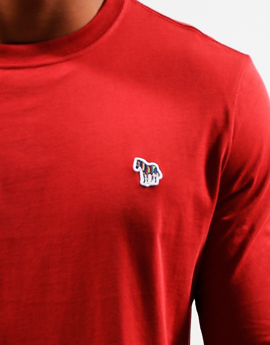 Paul Smith Long Sleeve Regular Fit T-Shirt 27B Blood