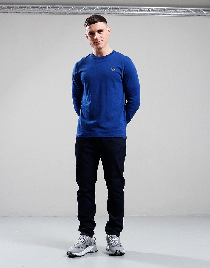 Paul Smith Long Sleeve Regular FIt T-Shirt Inky Blue