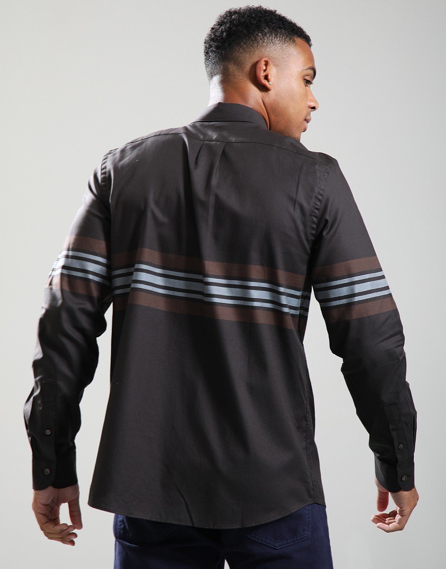 Paul Smith Bd Col Regular Fit Long Sleeve Shirt 79 Black