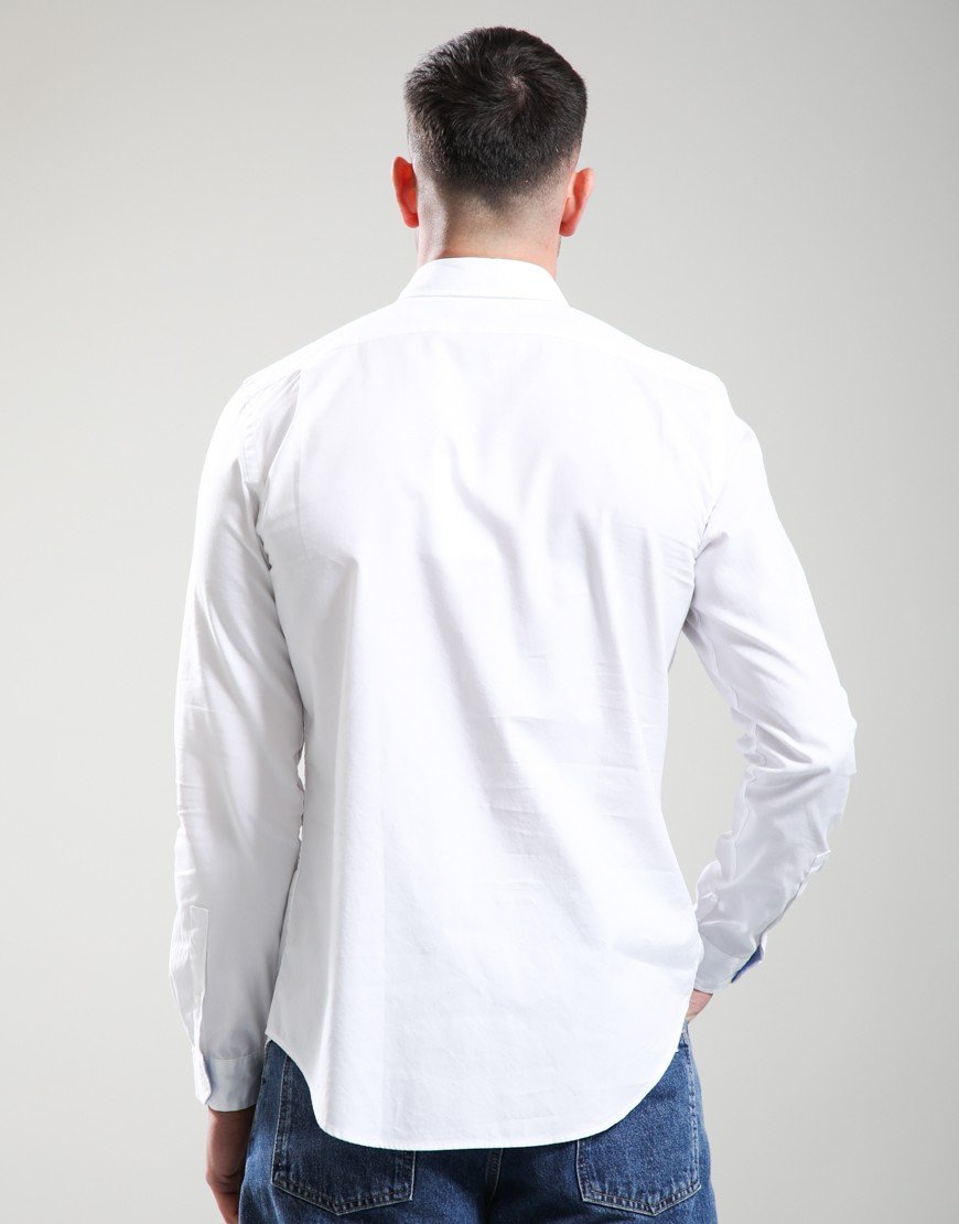 Paul Smith Tailored Fit Long Sleeve Shirt White