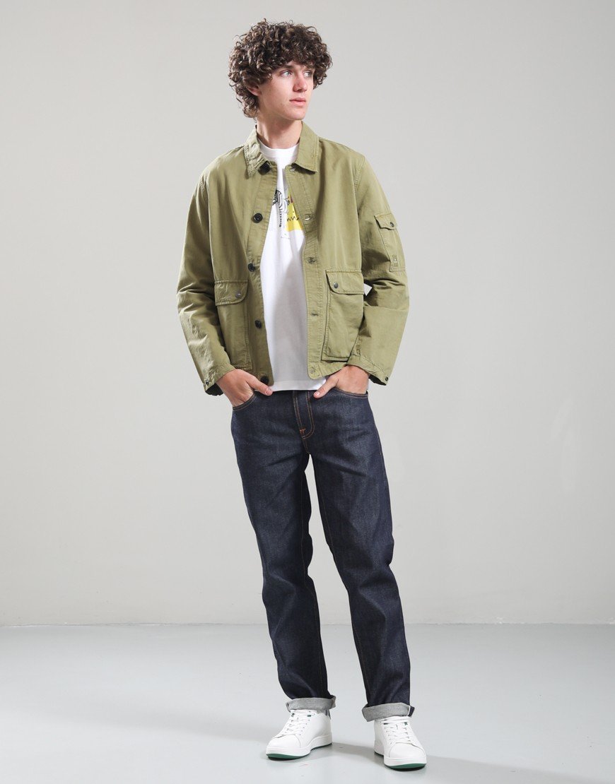 Paul Smith Shirt Jacket Olive Green 36