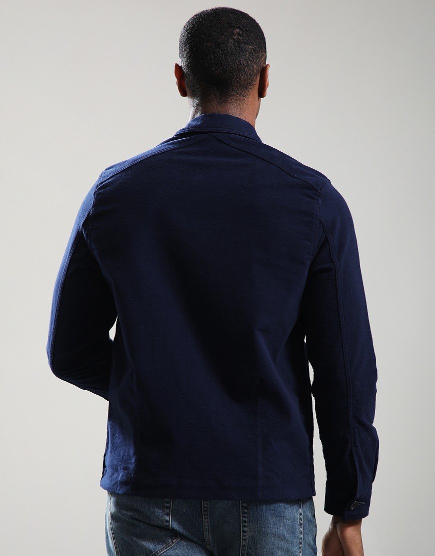 Paul Smith Military Overshirt Jacket 49 Very Dark Navy