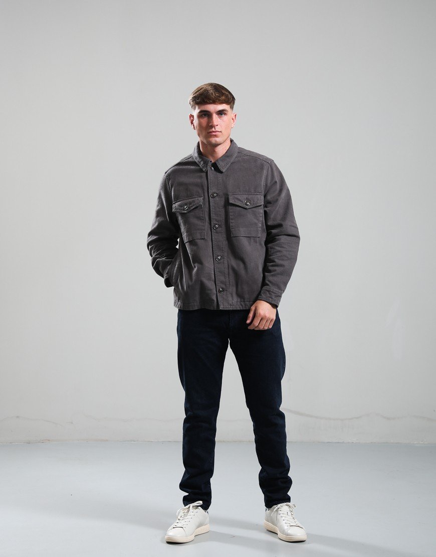 Paul Smith Military Overshirt Jacket Smoke