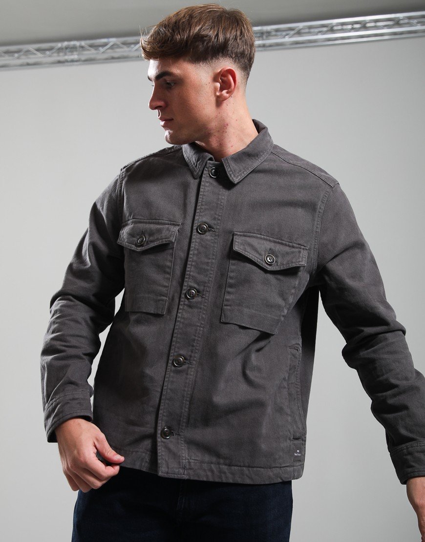 Paul Smith Military Overshirt Jacket Smoke