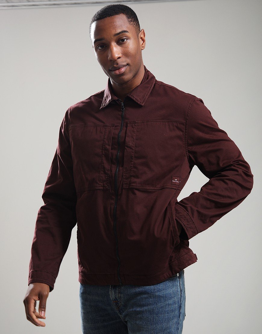 Paul Smith Overshirt Jacket 29 Very Dark Red