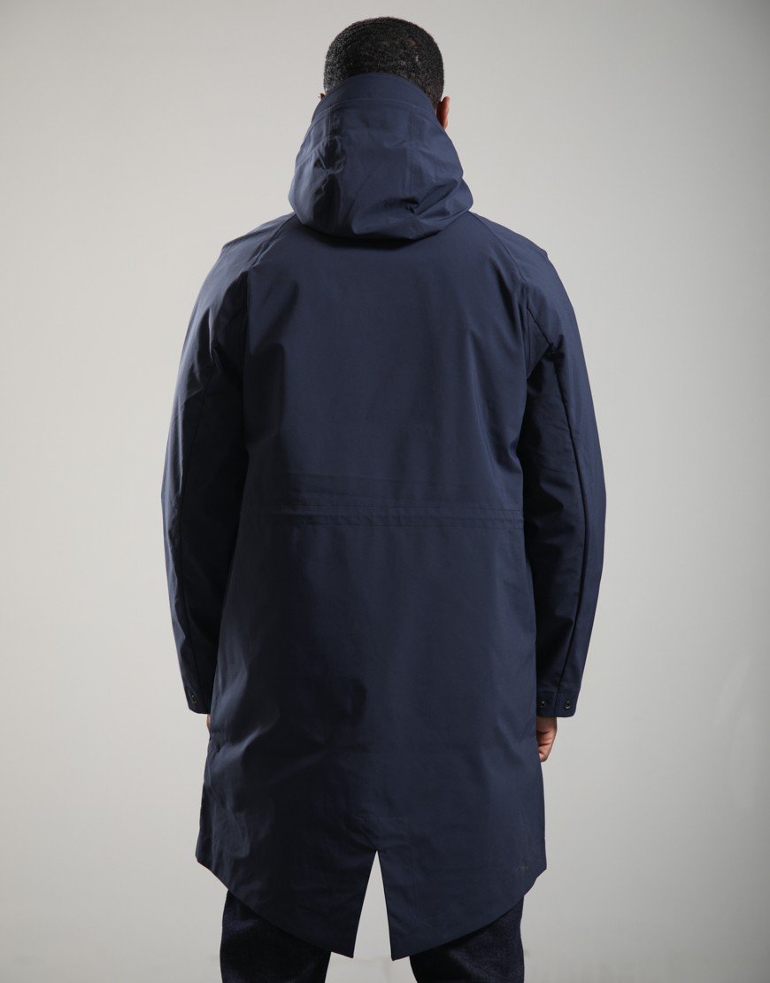 Paul Smith Waterproof Detachable Liner Parka Very Dark Navy