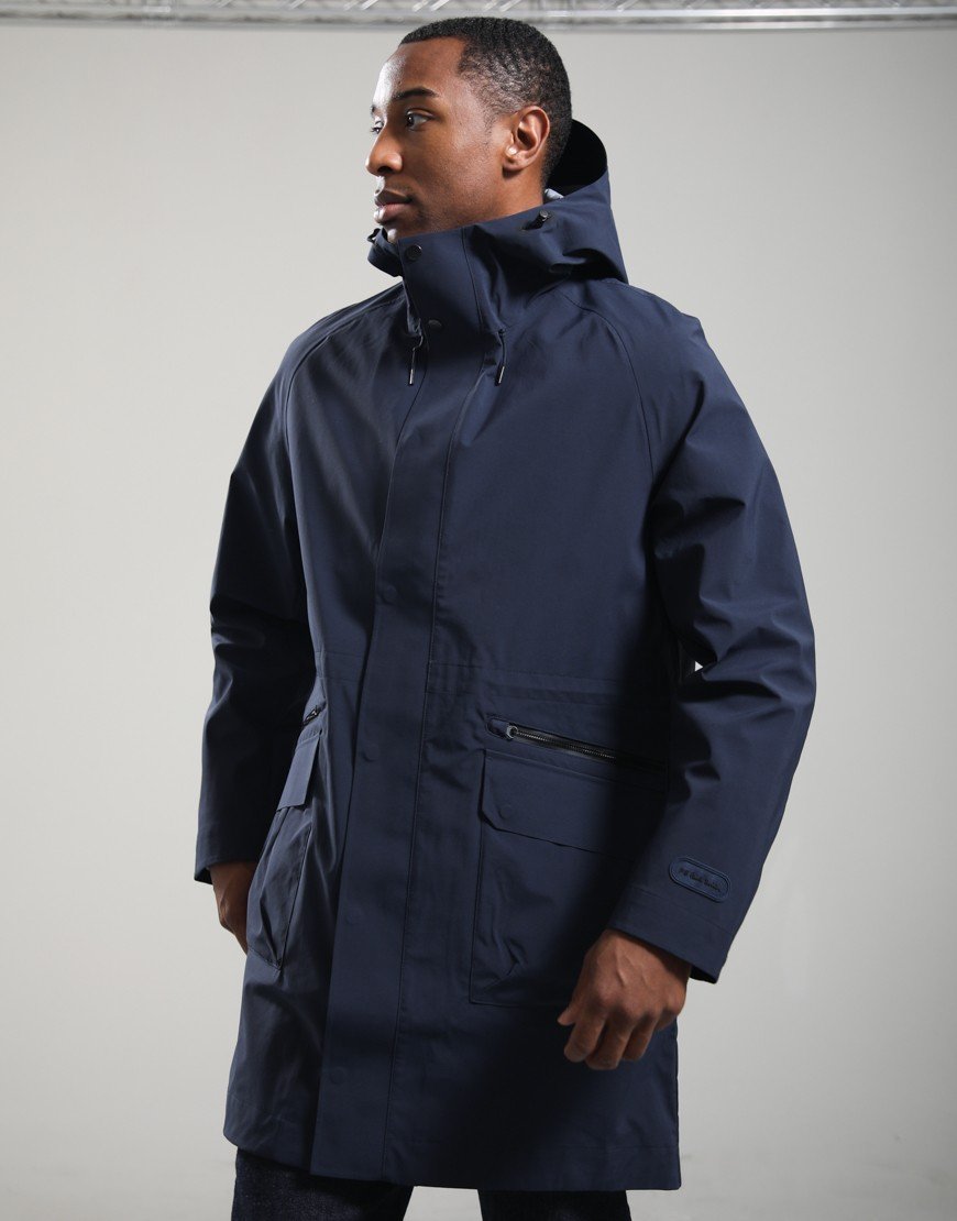 Paul Smith Waterproof Detachable Liner Parka Very Dark Navy