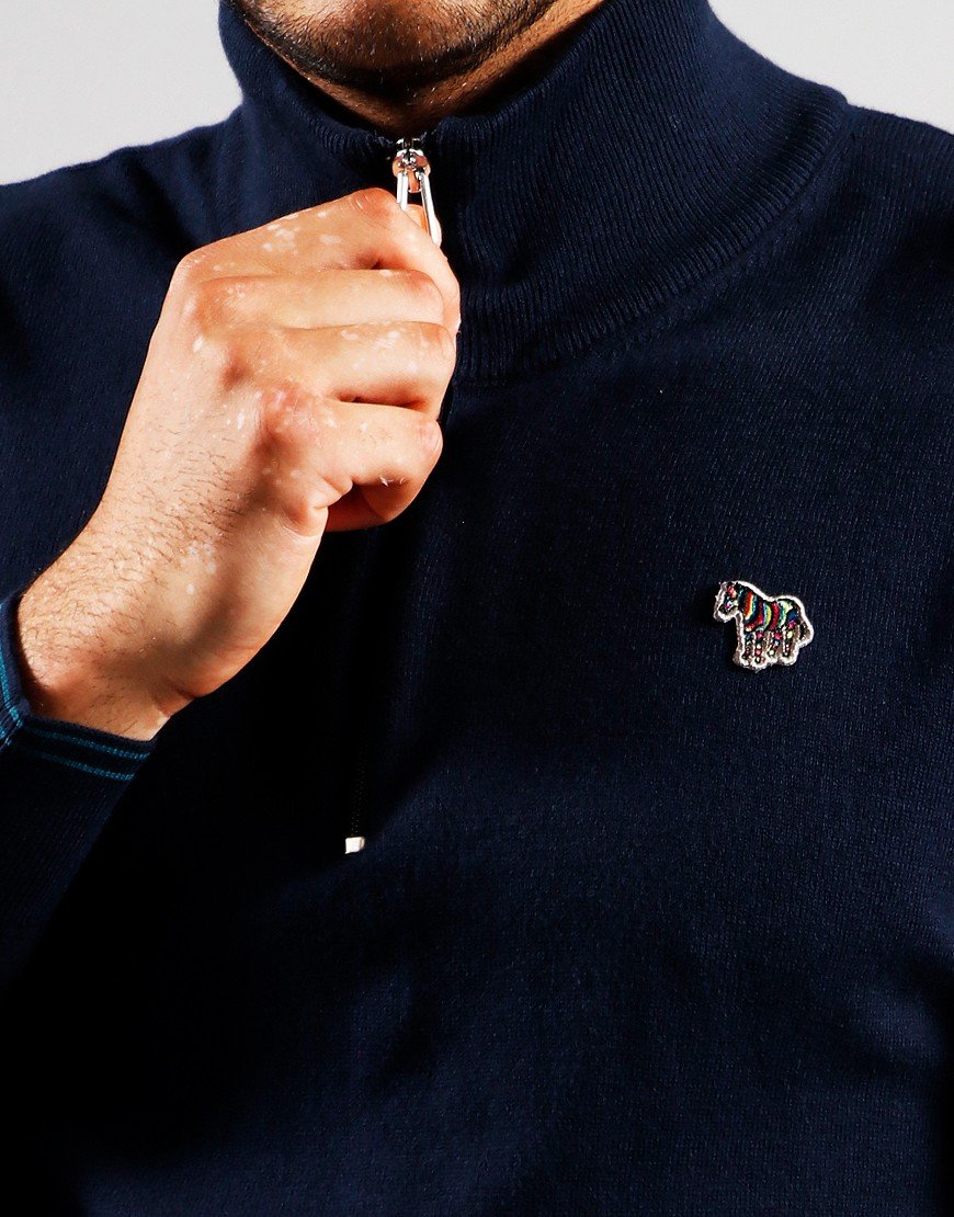 Paul Smith Pullover Half Zip 49 Very Dark Navy