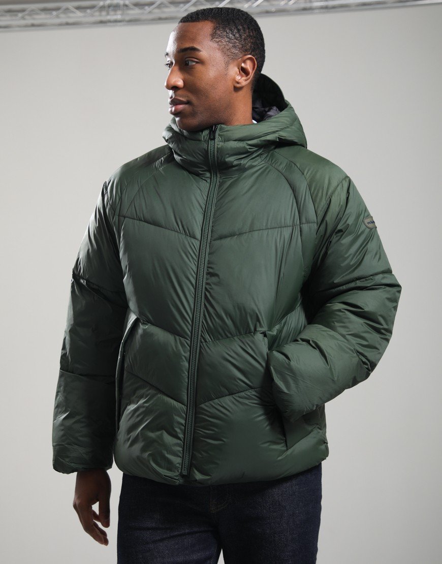 Paul Smith Raglan Puffa Coat Bottle Green