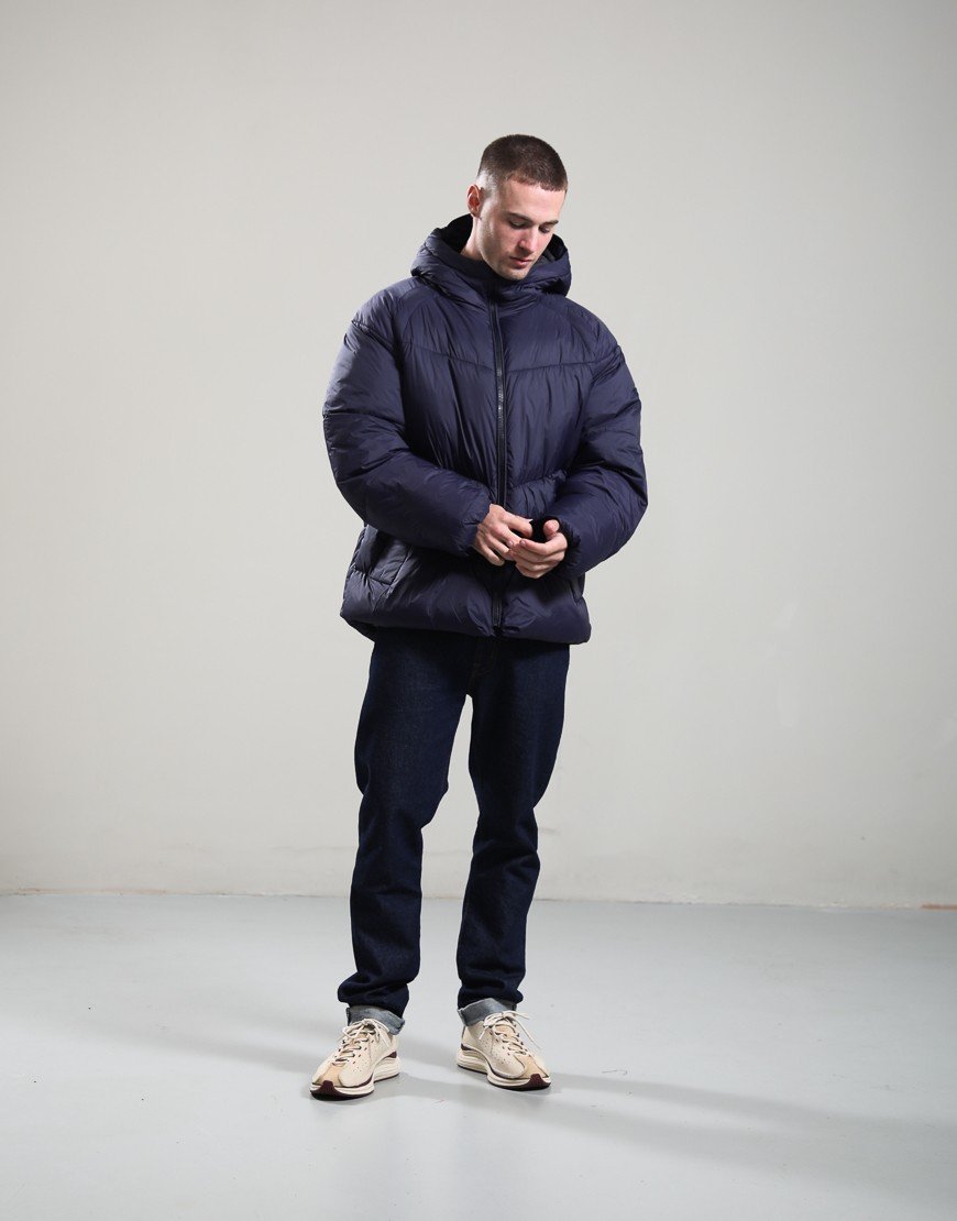 Paul Smith Raglan Puffa Coat Very Dark Navy