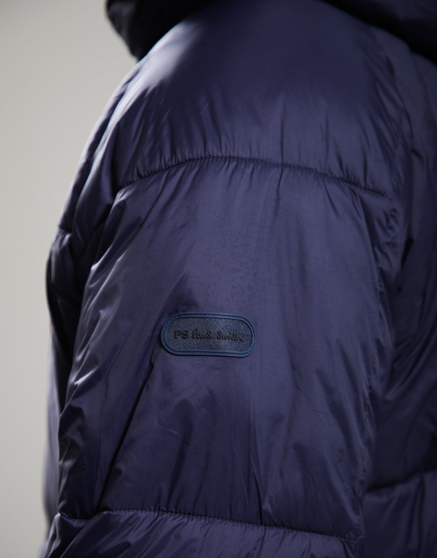 Paul Smith Raglan Puffa Coat Very Dark Navy