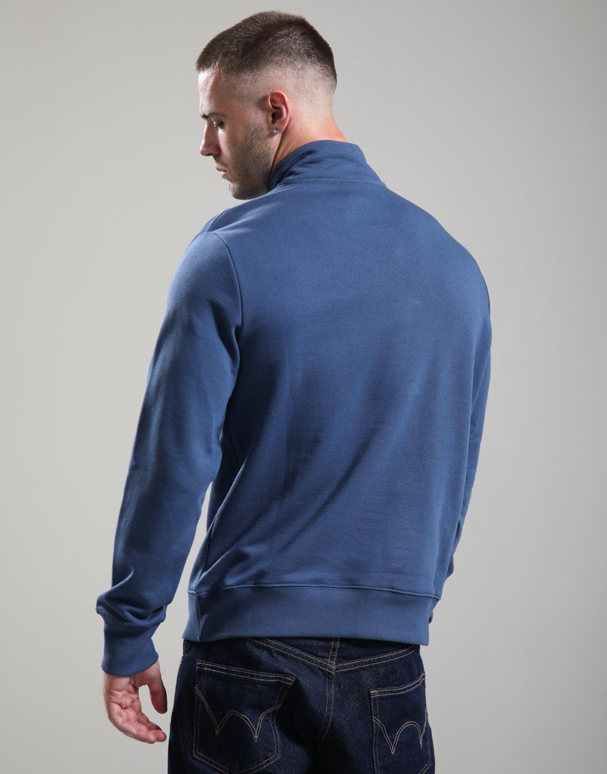 Paul Smith Half Zip Sweat Zebra 46D Indigo