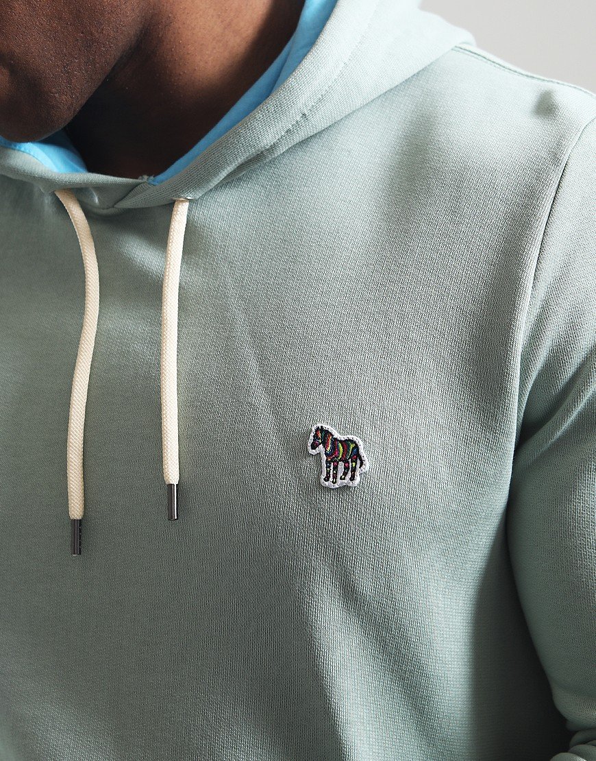 Paul Smith Zebra Hooded Sweat 30B Pastel Green