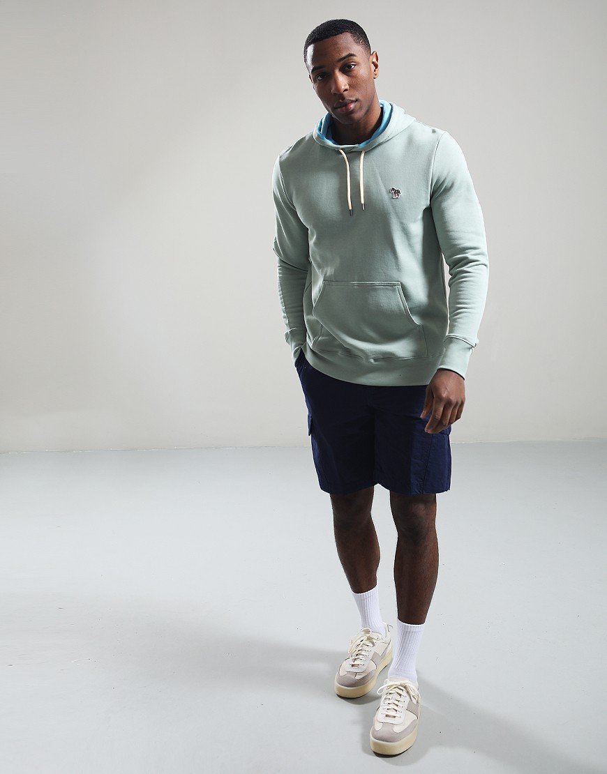 Paul Smith Zebra Hooded Sweat 30B Pastel Green