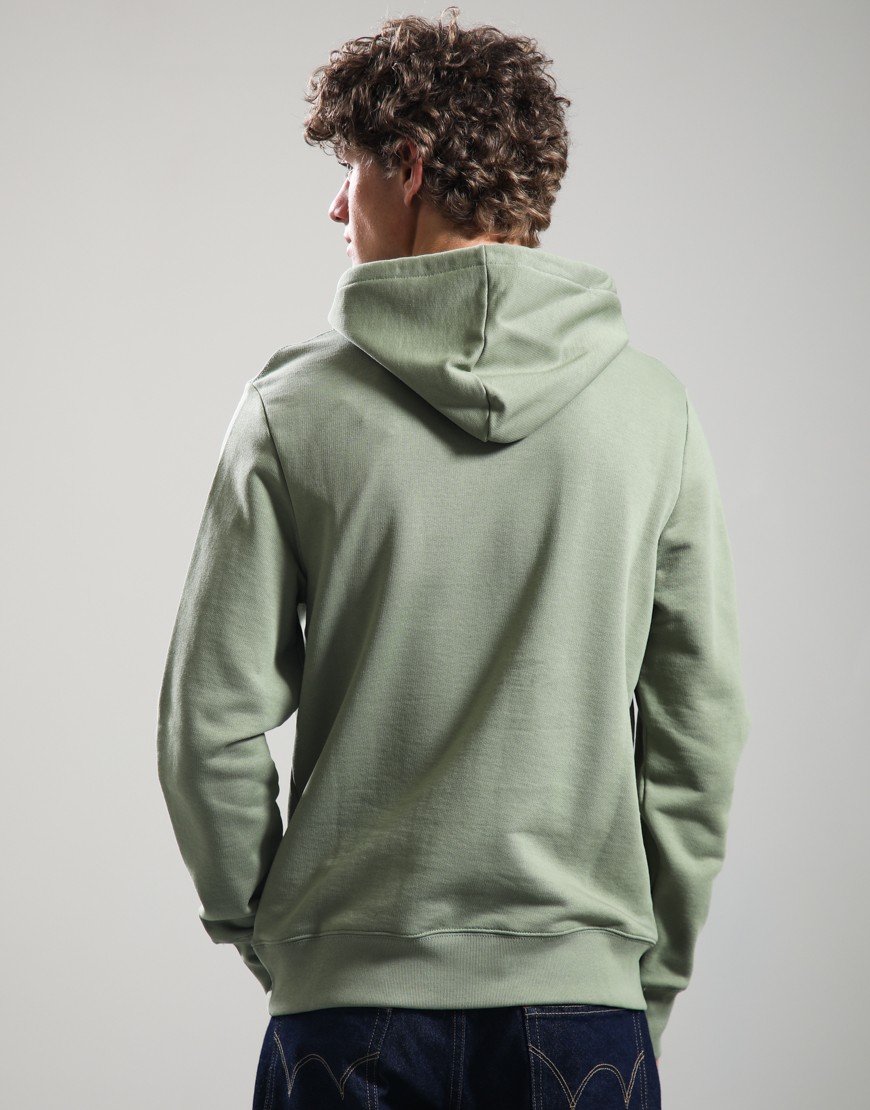 Paul Smith Regular Fit Hoodie Zebra 34C Lt Greyish Green