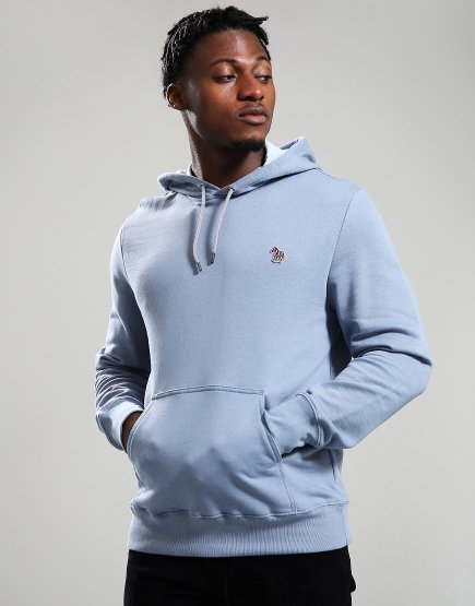 Paul Smith Zebra Hooded Sweat 43G Greyish Blue