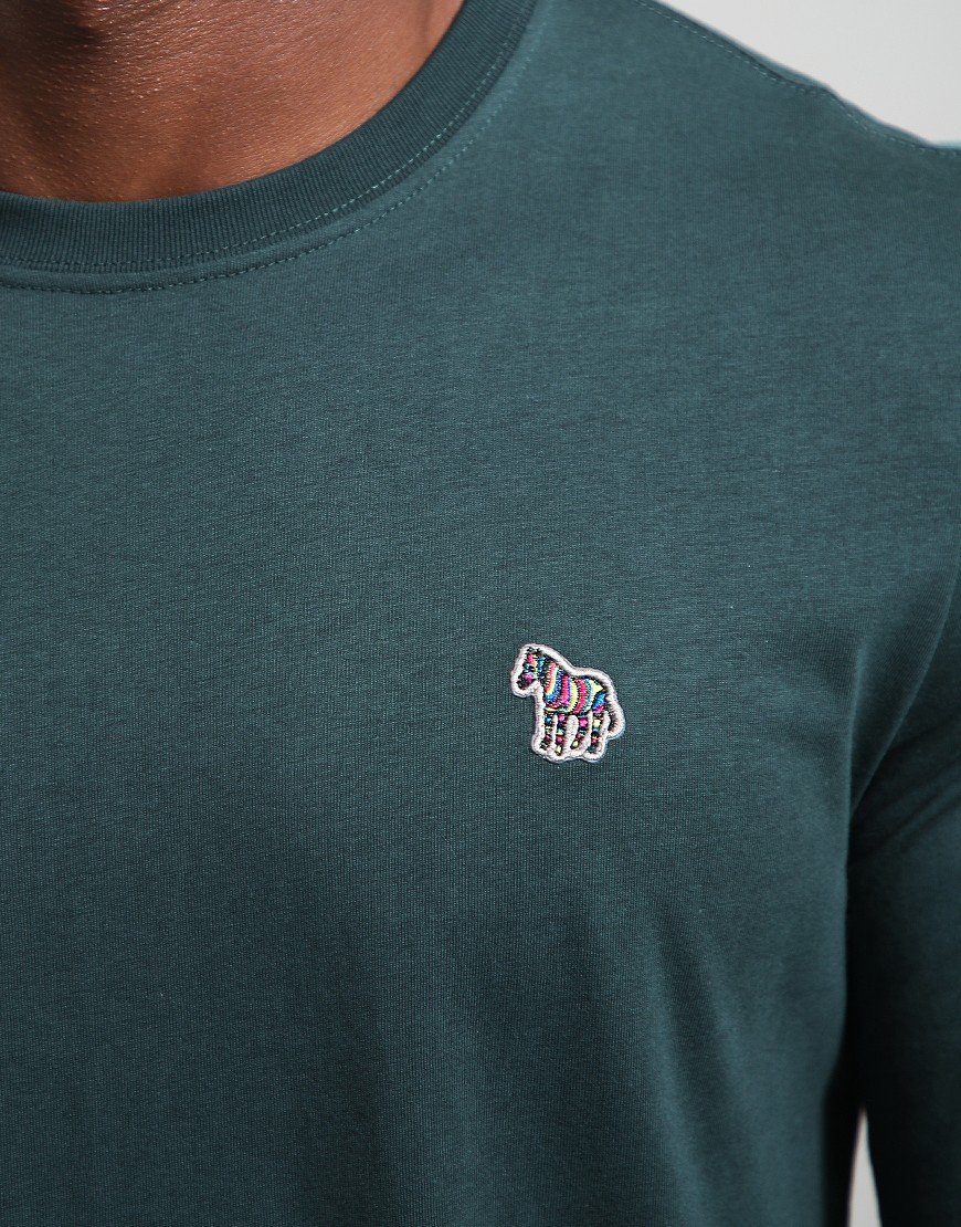 Paul Smith Long Sleeve Regular Fit T-Shirt 37D Petrol Green