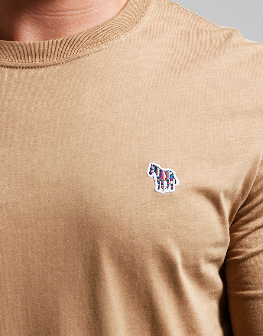 Paul Smith Long Sleeve Regular Fit T-Shirt 64B Camel