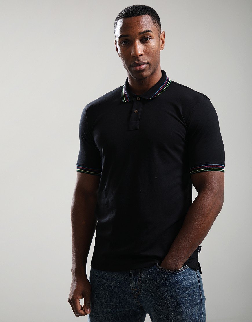 Paul Smith Regular Fit Polo Shirt 79 Black