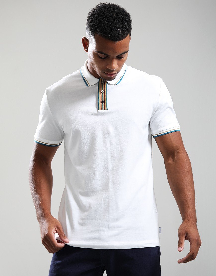 Paul Smith Regular Fit Polo Shirt 02A Off White