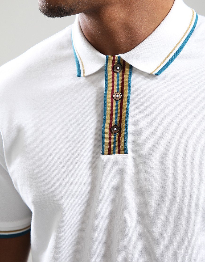Paul Smith Regular Fit Polo Shirt 02A Off White