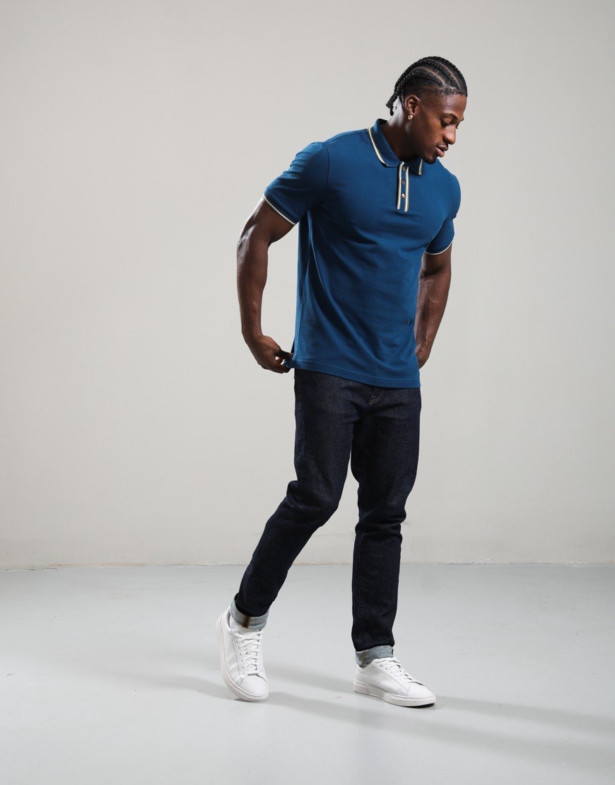 Paul Smith Regular Fit Polo Shirt 47 Navy