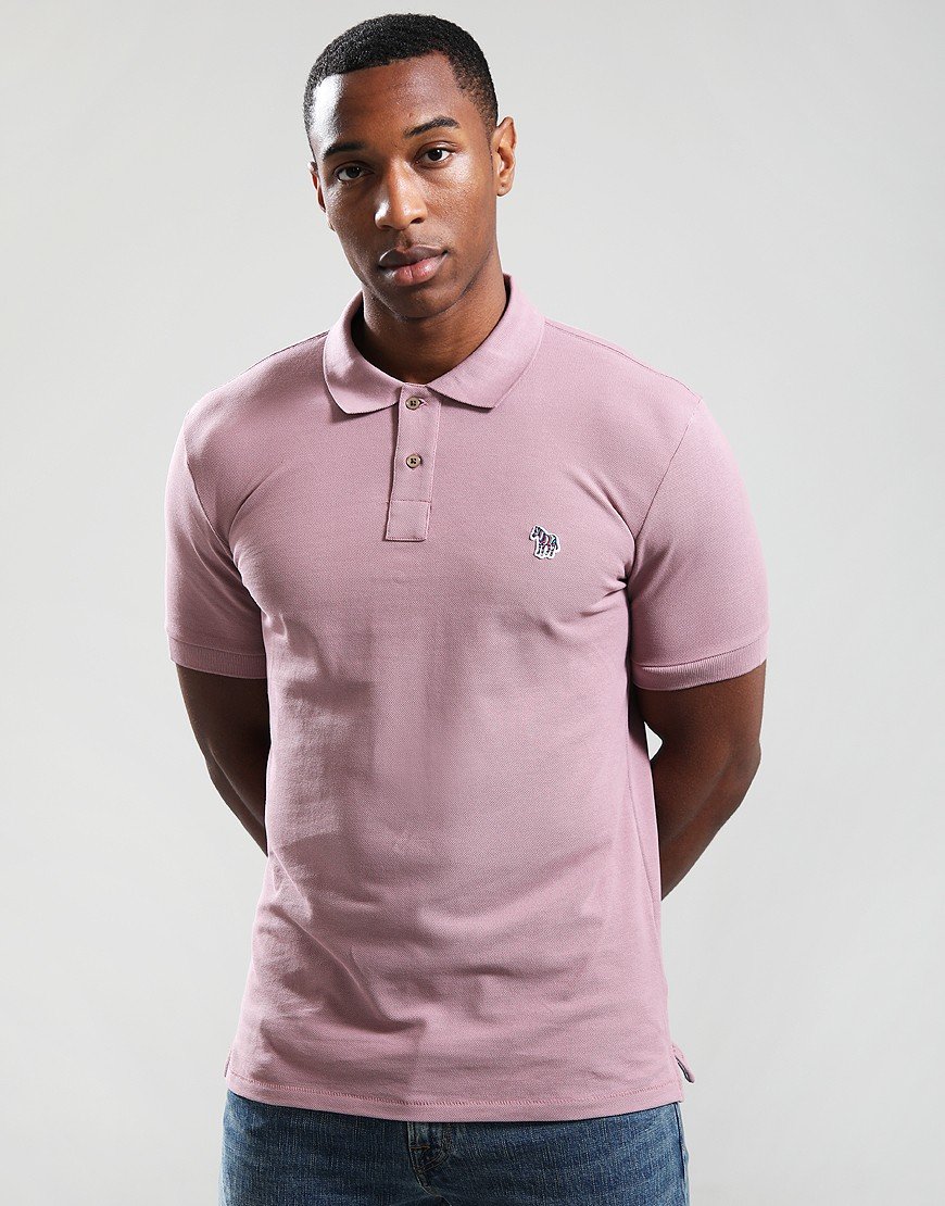 Paul Smith Regular Fit Polo Shirt 55A Mauve
