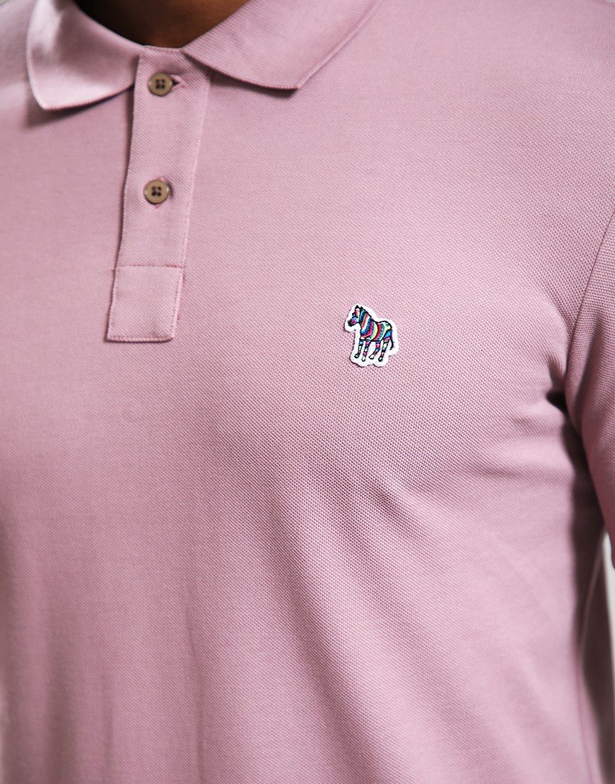 Paul Smith Regular Fit Polo Shirt 55A Mauve
