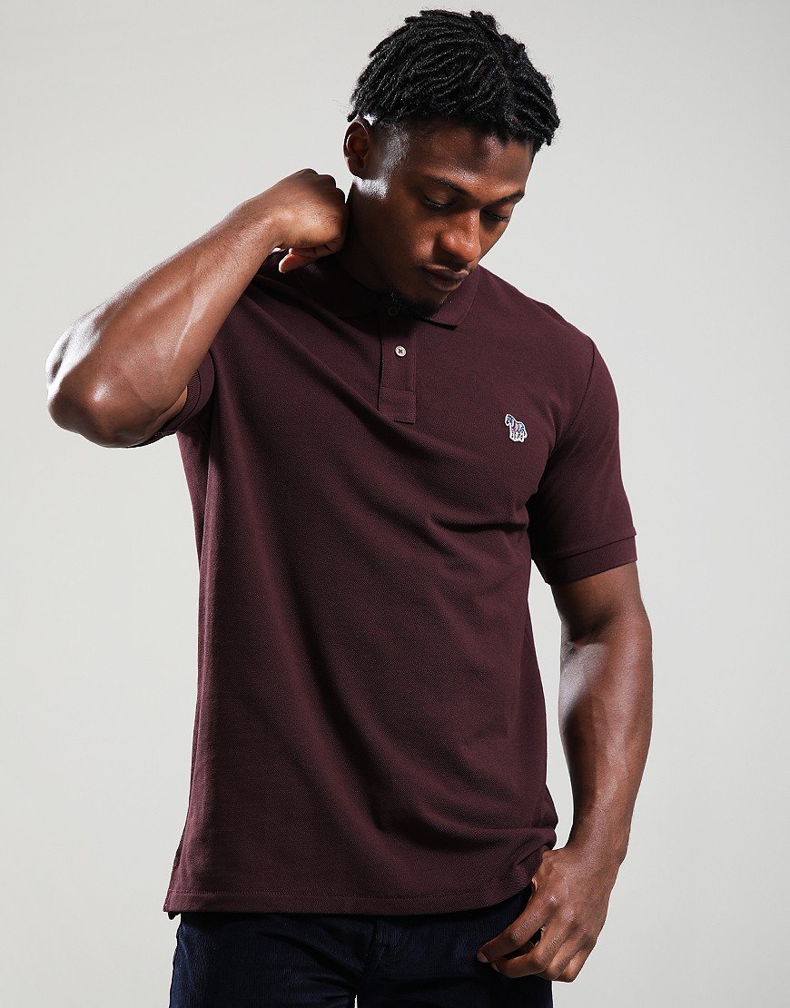 Paul Smith Regular Fit Polo Shirt 29B Dark Red 