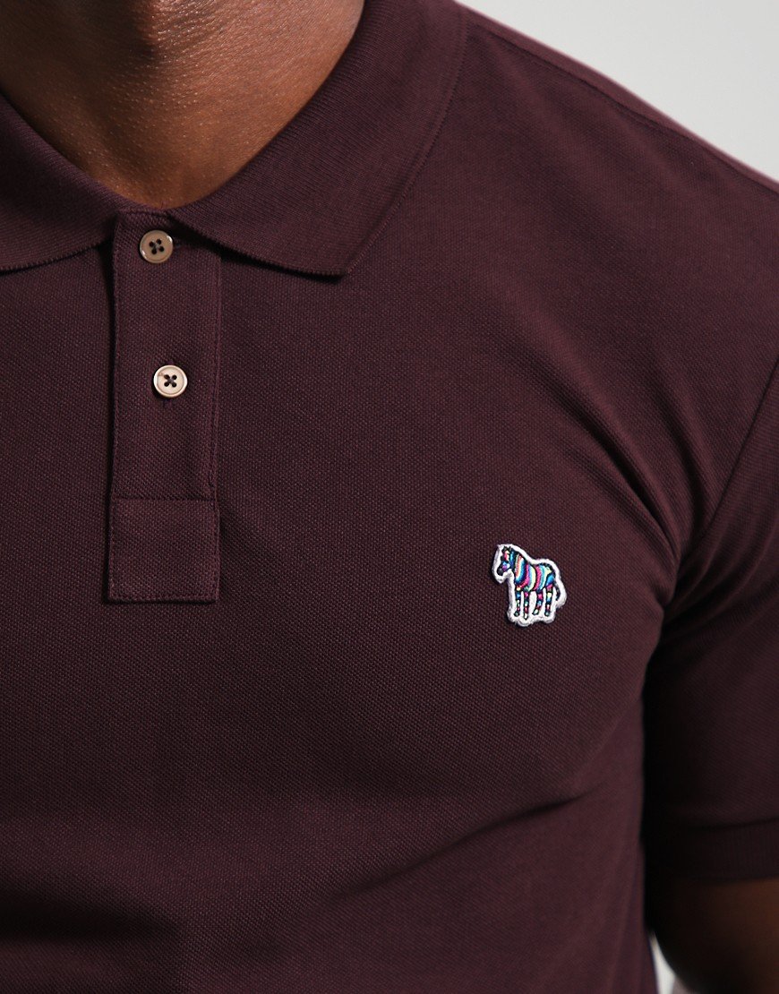 Paul Smith Regular Fit Polo Shirt 29B Dark Red 