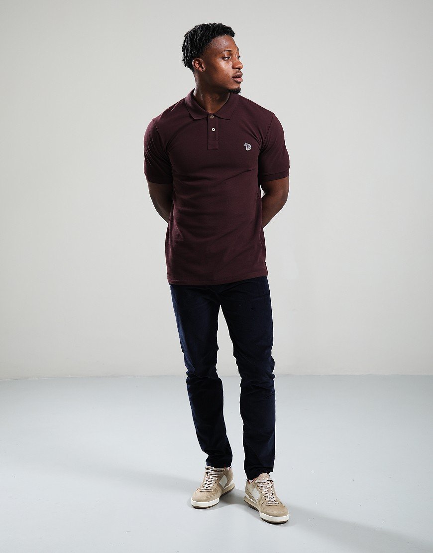 Paul Smith Regular Fit Polo Shirt 29B Dark Red 