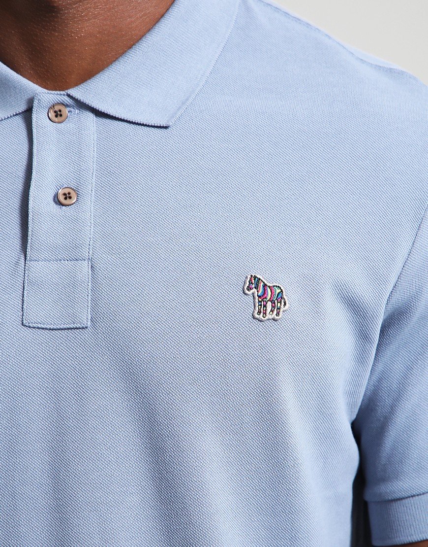 Paul Smith Regular Fit Polo Shirt 43J Pale Indigo 