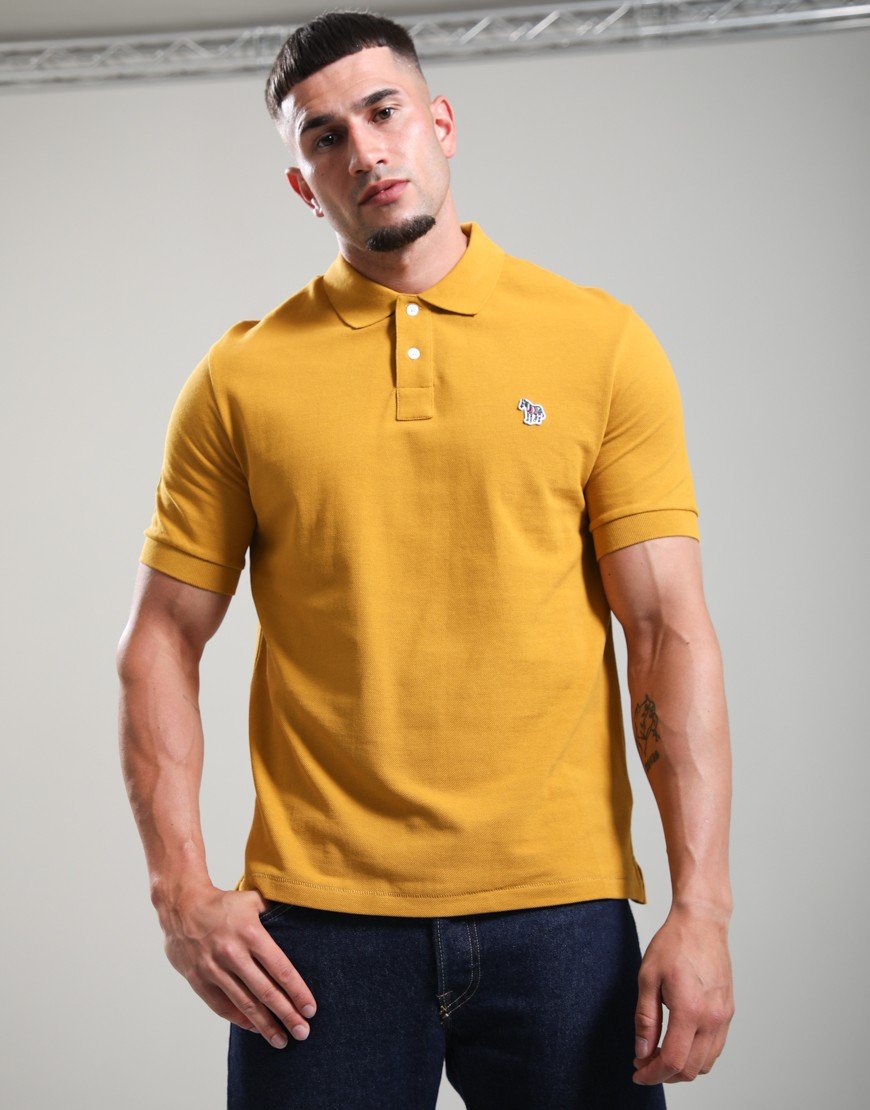 Paul Smith Regular Fit Polo Shirt 14D Ochre