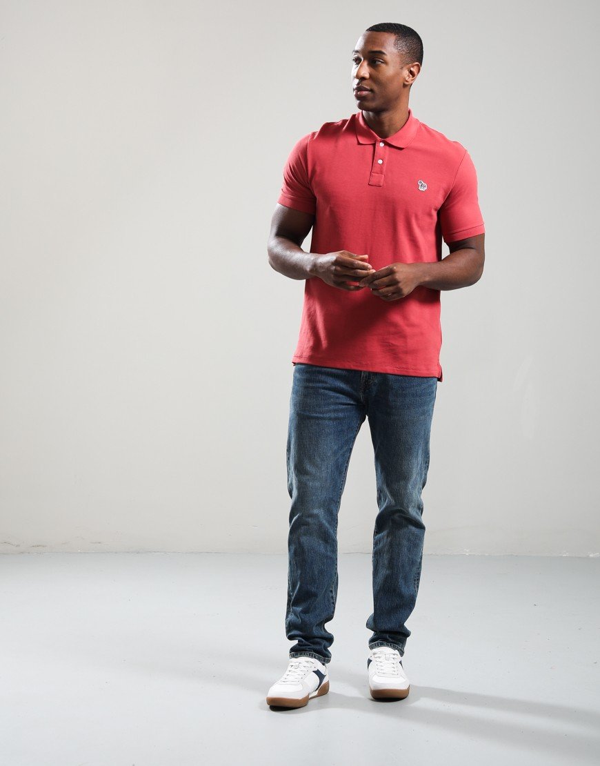 Paul Smith Regular Fit Polo Shirt Zebra 23D