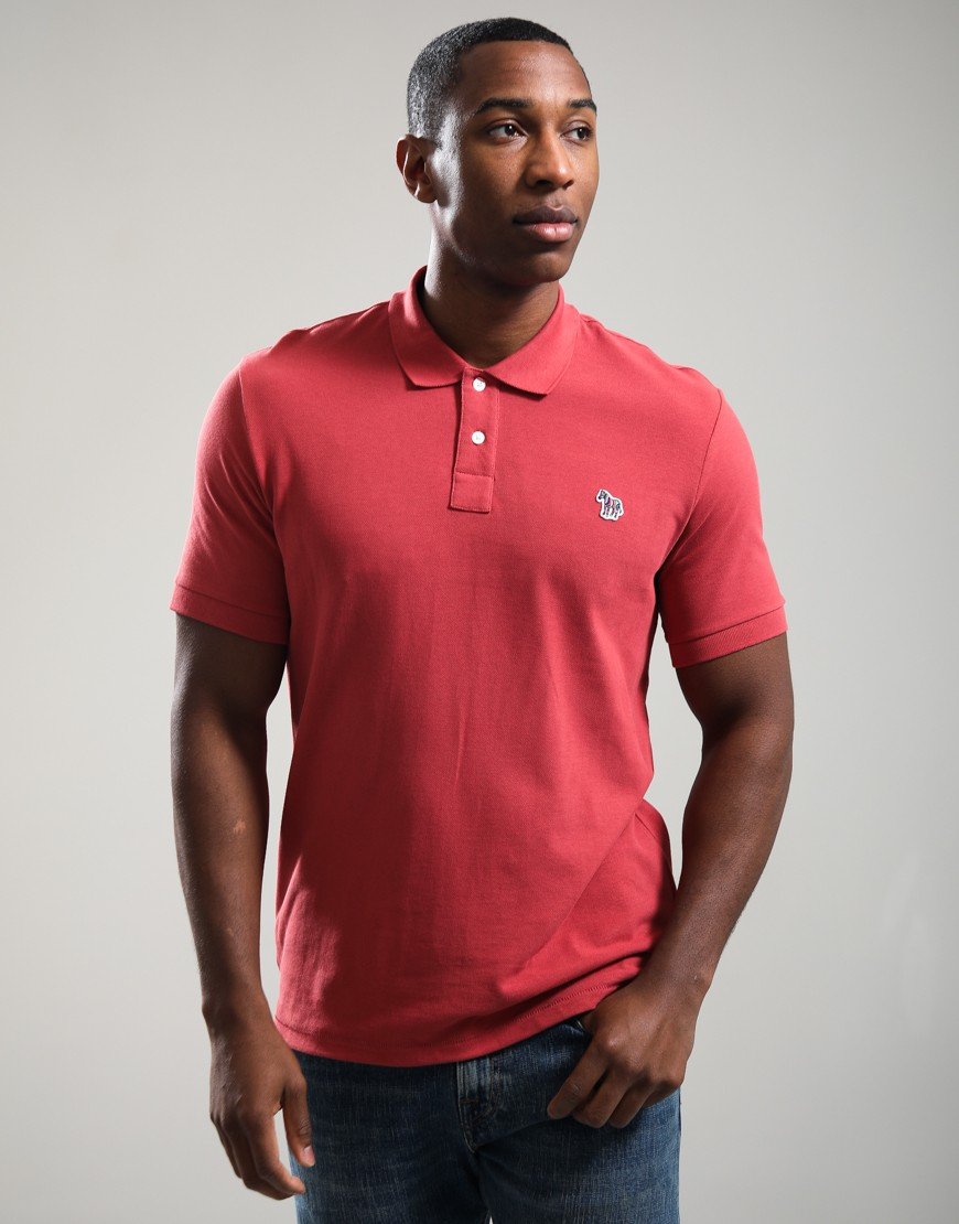 Paul Smith Regular Fit Polo Shirt Zebra 23D