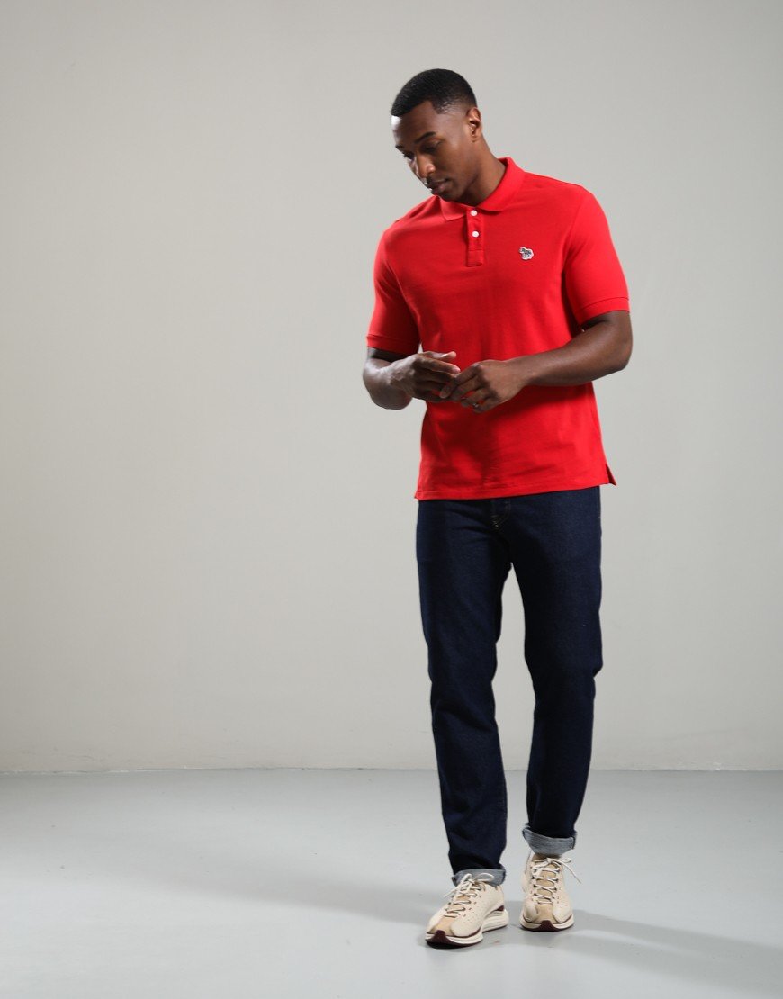 Paul Smith Regular Fit Polo Shirt 25G Red