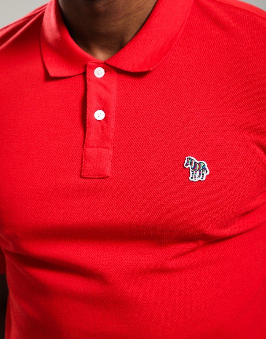 Paul Smith Regular Fit Polo Shirt 25G Red