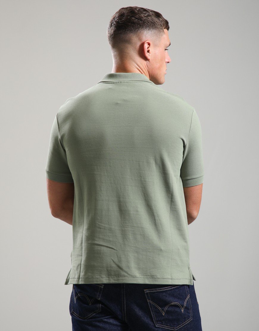 Paul Smith Regular Fit Polo Shirt 34D Greyish Green