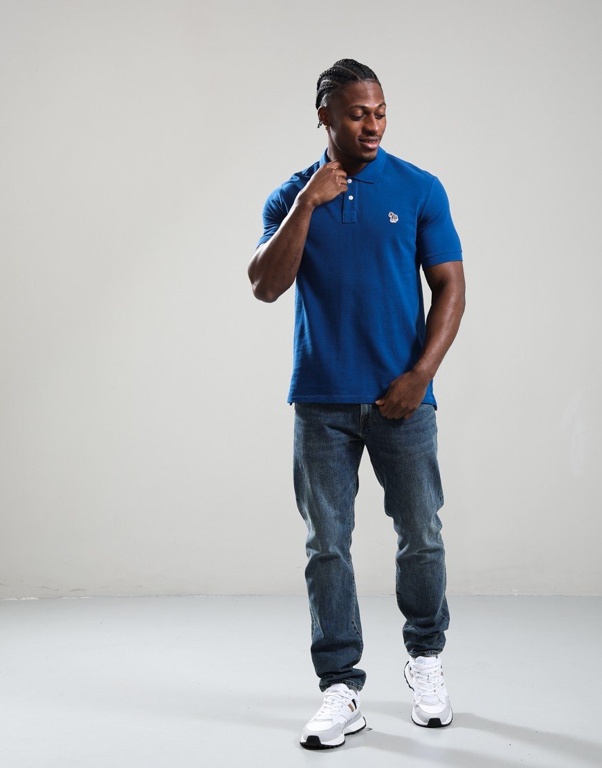 Paul Smith Regular Fit Polo Shirt 45E Blue