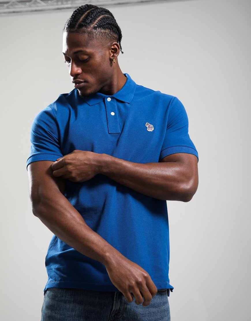 Paul Smith Regular Fit Polo Shirt 45E Blue