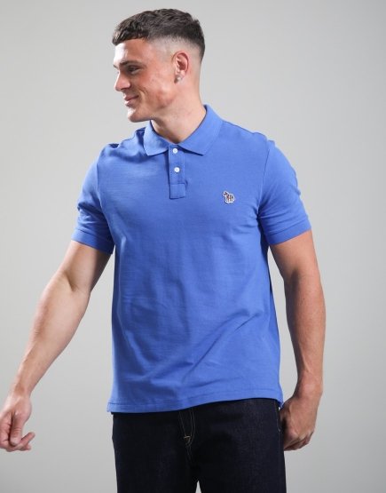 Paul Smith Regular Fit Polo Shirt Blue 44L