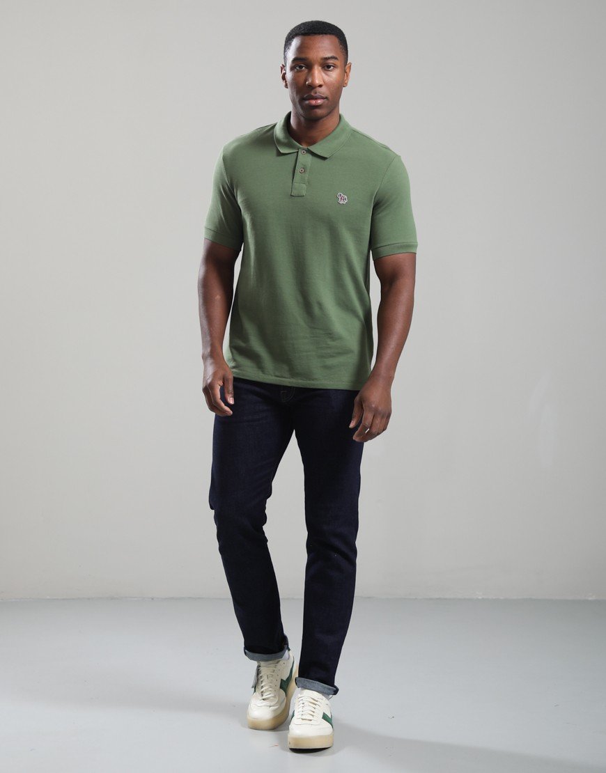Paul Smith Regular Fit Polo Shirt Green 35E
