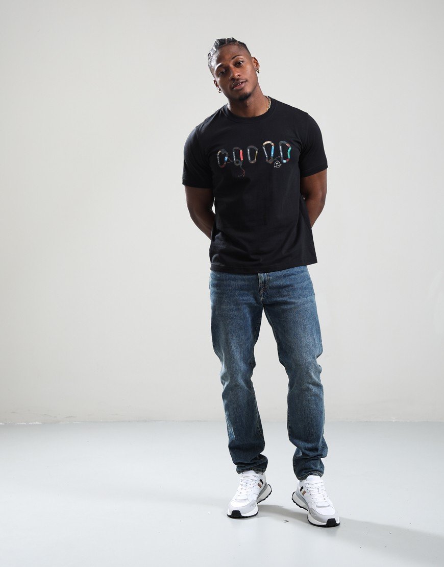 Paul Smith Carabiner Print T-Shirt 79 Black